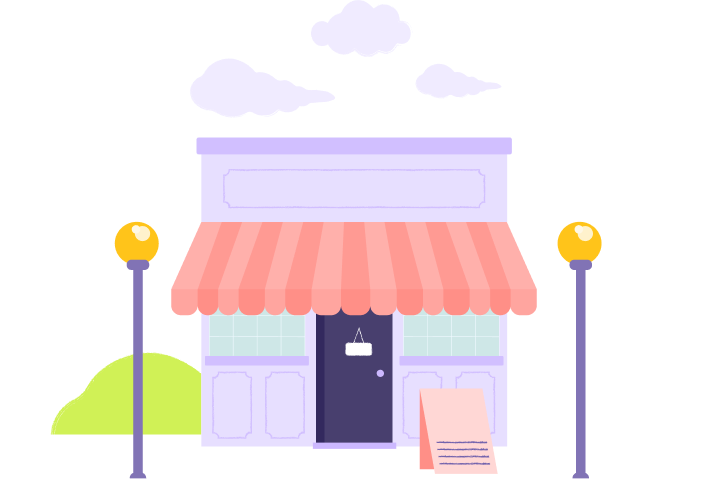 Deputy Business Facade Illustration